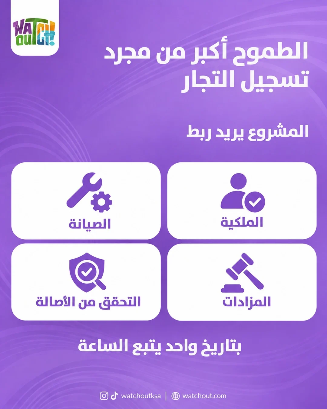 الطموح أكبر من مجرد تسجيل التجار: المشروع يريد ربط الملكية والصيانة والمزادات والتحقق من الأصالة بتاريخ واحد يتبع الساعة