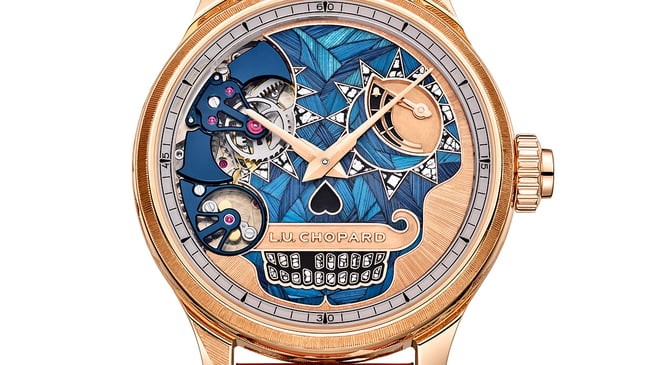 قطعة وحيدة من Chopard.. ساعة ريبيتر بميناء من القش