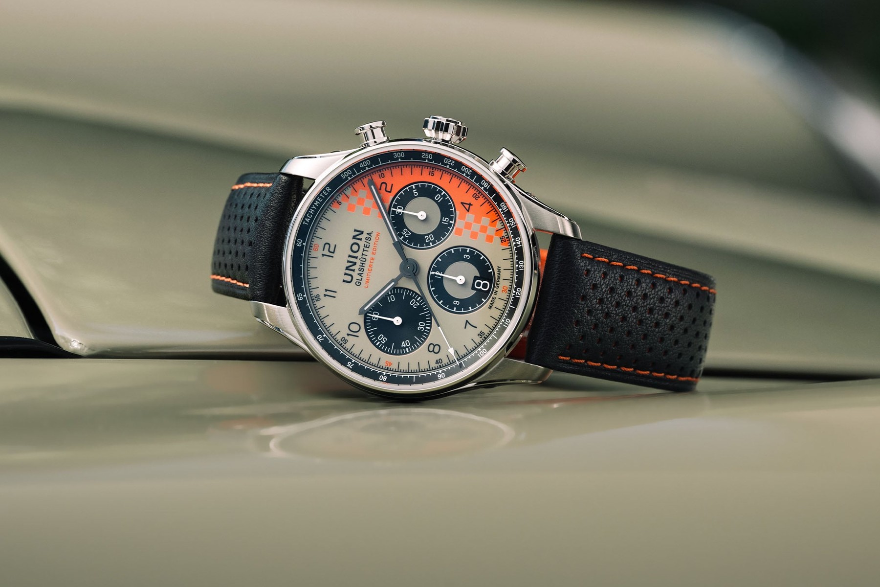 كرونوغراف بروح السباقات الكلاسيكية من Union Glashütte